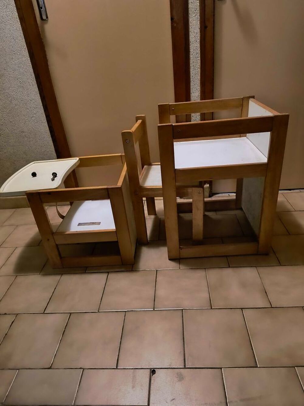 chaise haute pour b&eacute;b&eacute; transformable Mobilier enfants