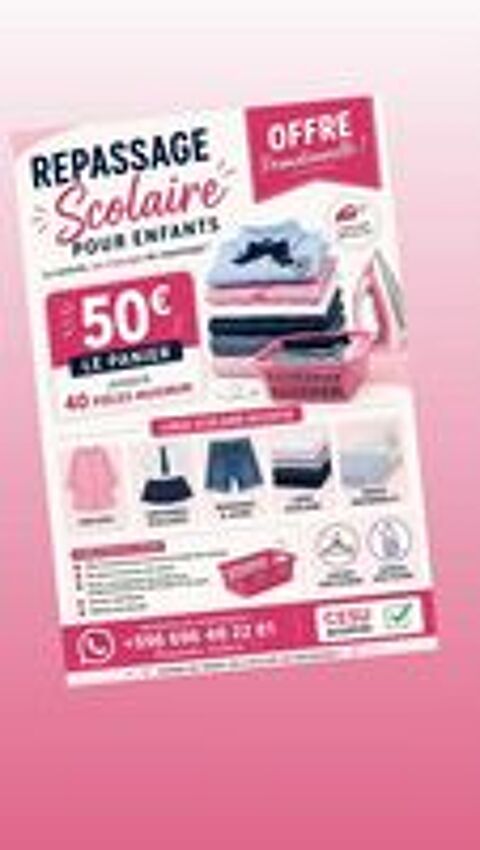   Repassage scolaire 