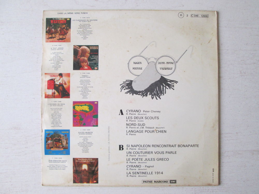 Roger Pierre et Jean-Marc Thibault CD et vinyles