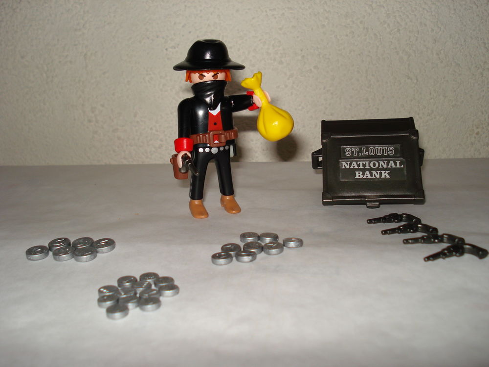 PLAYMOBIL BANDIT COWBOY WESTERN - R&eacute;f&nbsp;: 3814 Jeux / jouets