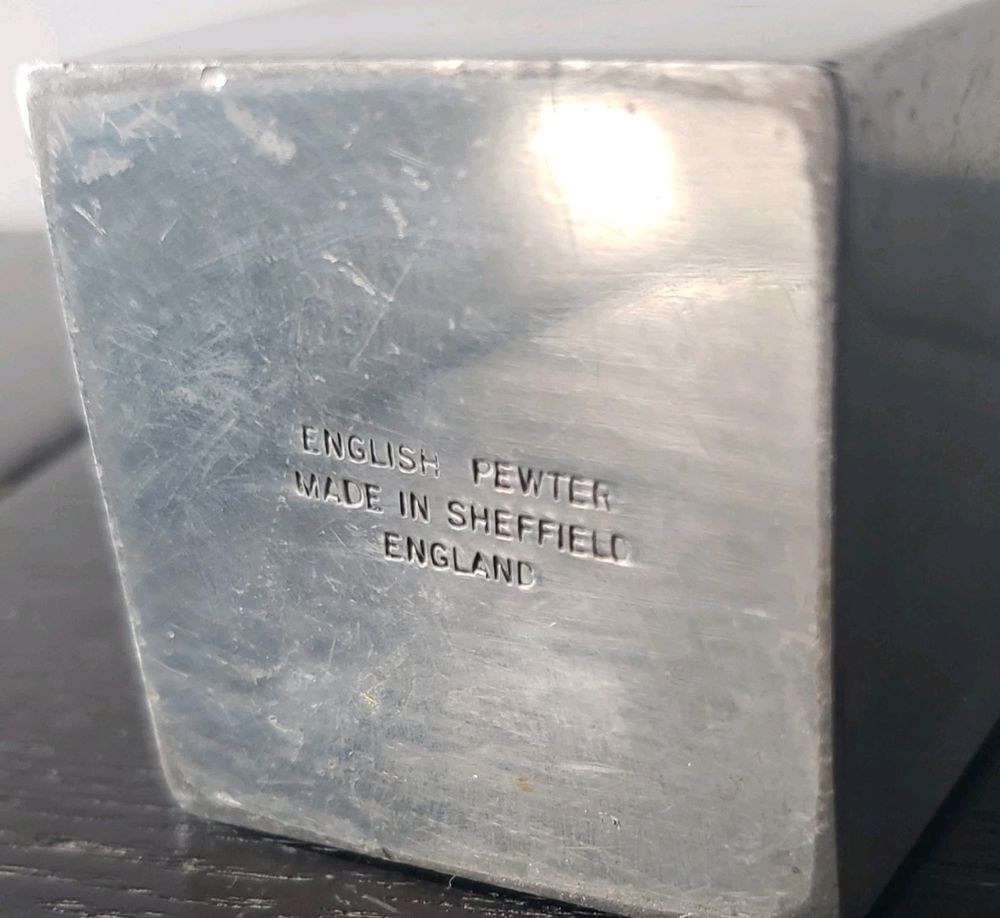 Vaporisateur sheiffield pewter ann&eacute;e 60-70 Décoration