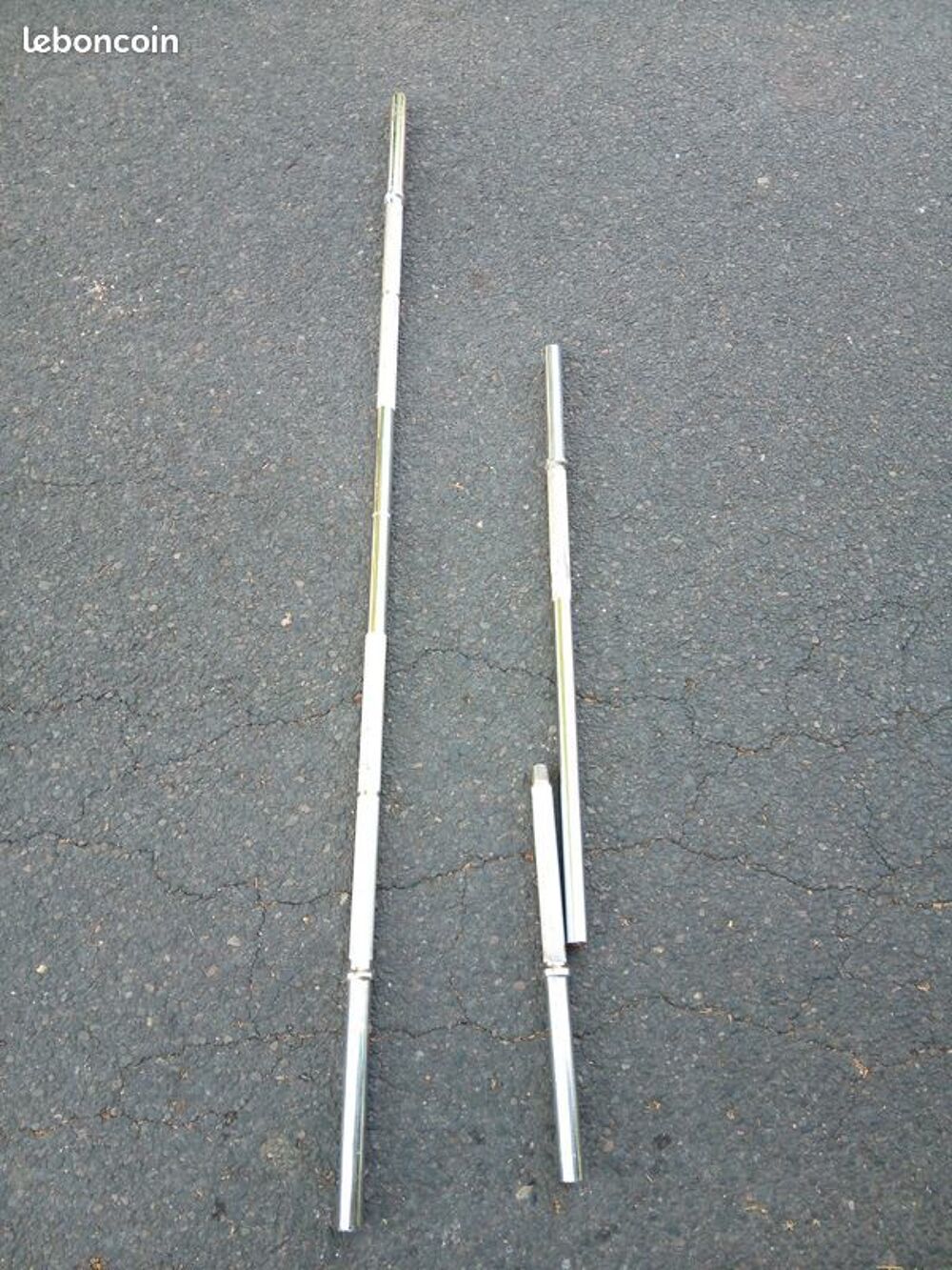 Barres pour halt&egrave;res 133 et 176 cm Sports