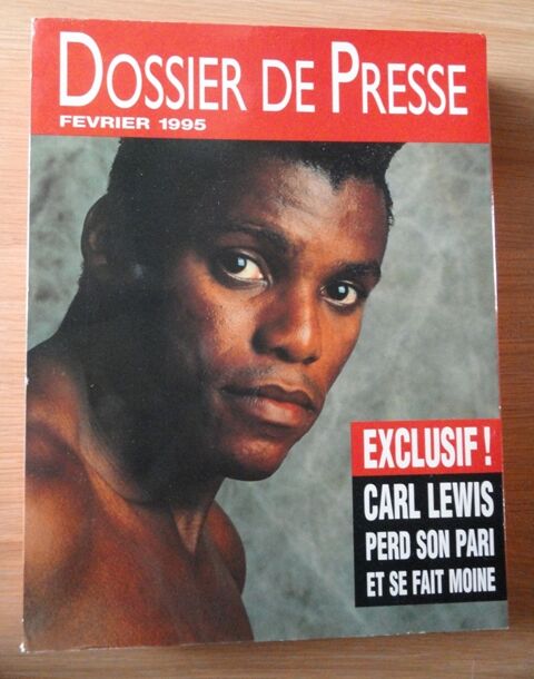 Dossier de Presse Vintage - Février 1995 - Carl Lewis 25 Branges (71)
