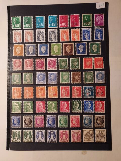 belle planche de timbres neufs 4 Talant (21)