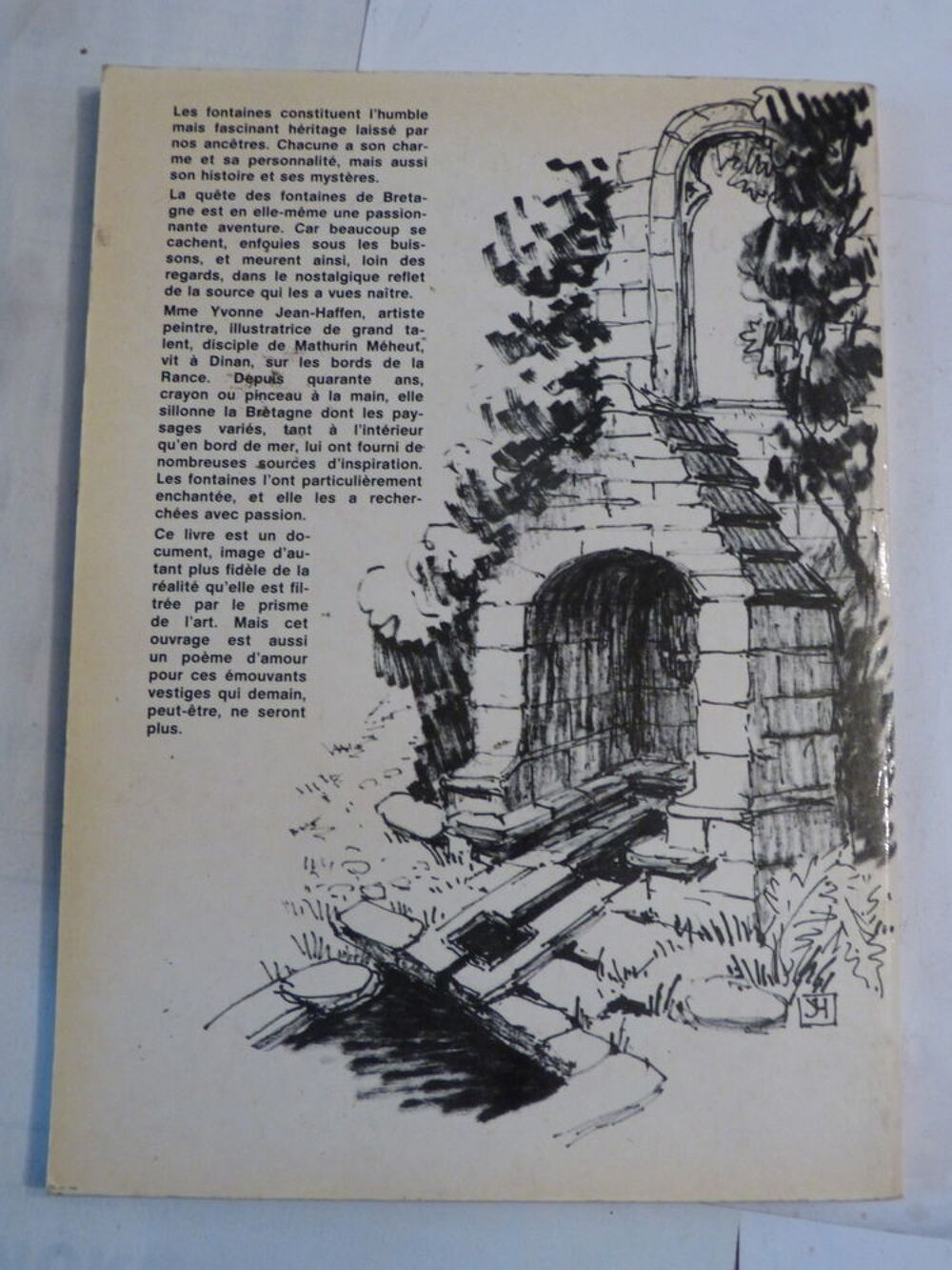 LES FONTAINES BRETONNES par YVONNE JEAN HAFFEN Livres et BD
