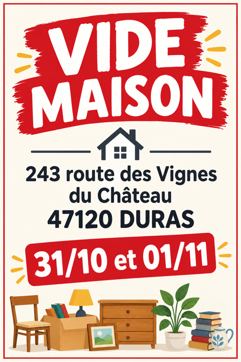 VIDE MAISON DURAS (47120) Duras (47)