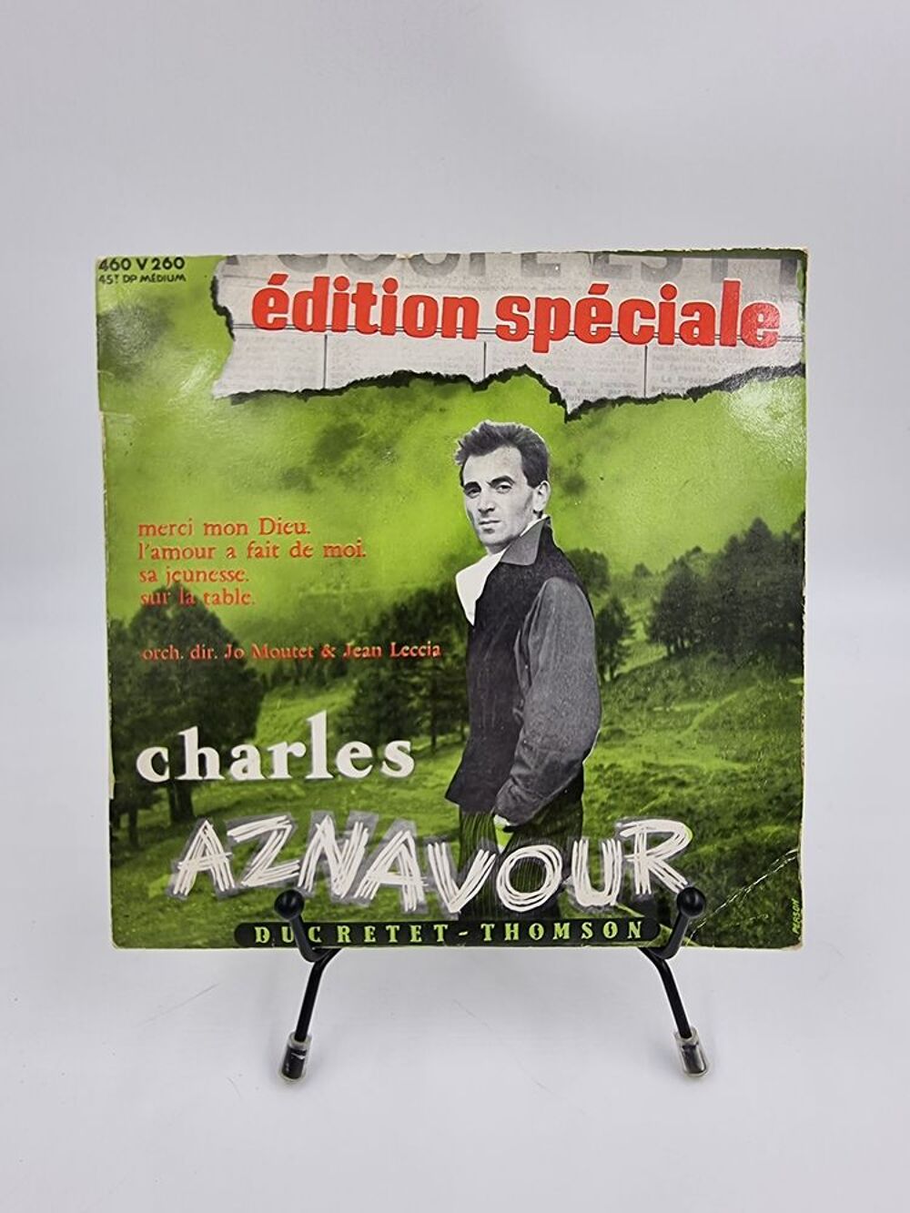Vinyle 45 tours Charles Aznavour : &Eacute;dition Sp&eacute;ciale CD et vinyles