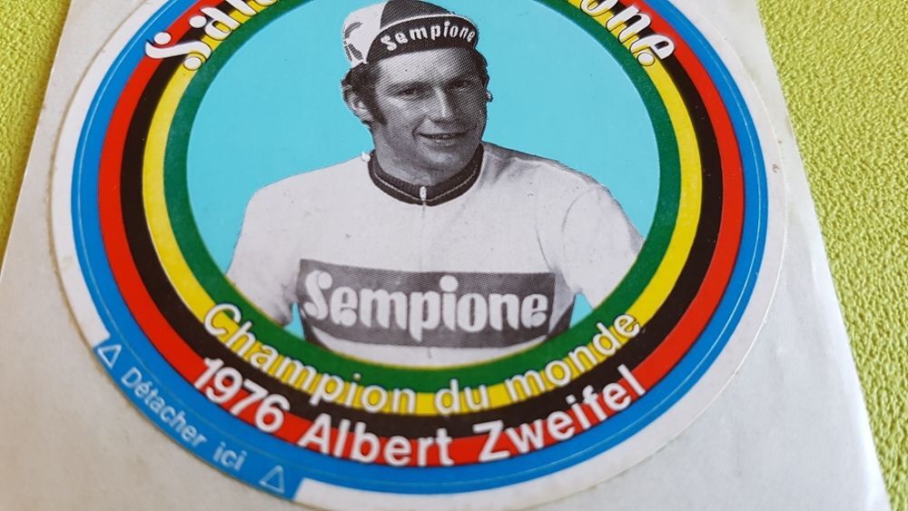ALBERT ZWEIFEL * CHAMPION DU MONDE * Vélos