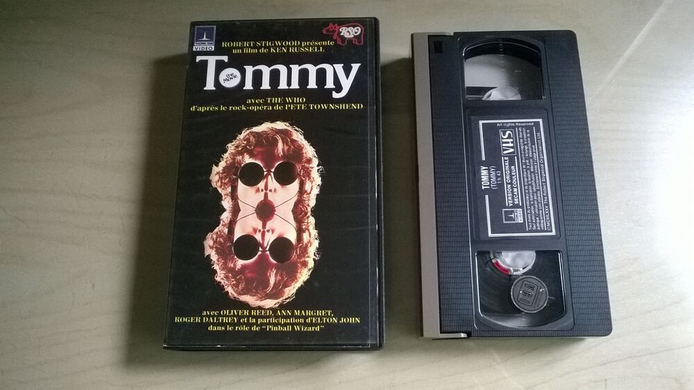 Tommy (Ken Russell, 1975) (1&egrave;re &eacute;dition Thorn Emi 1983 + Syn Photos/Video/TV