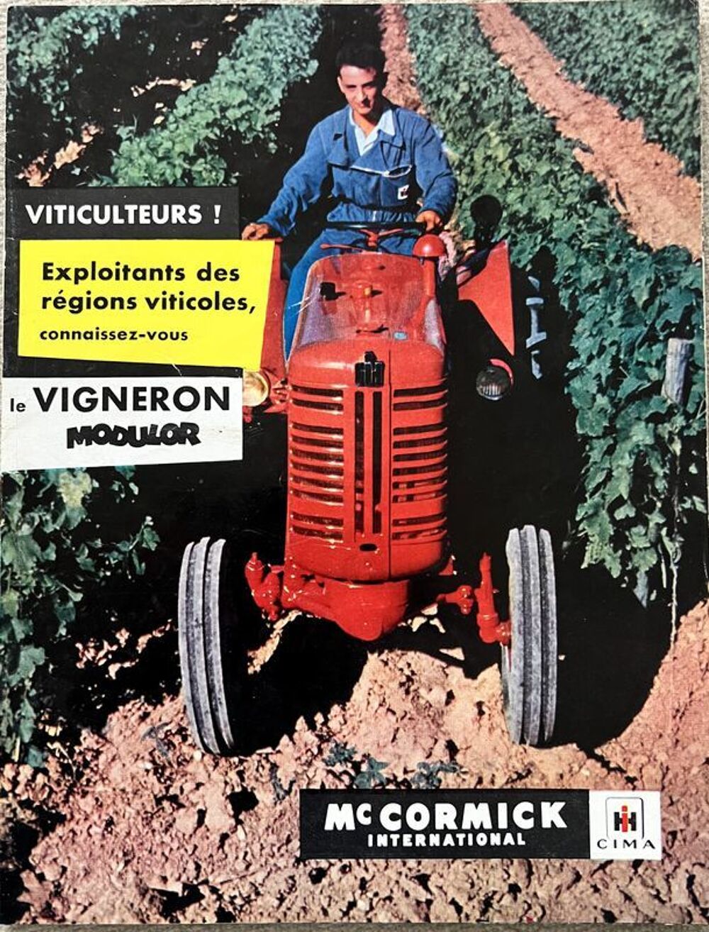 Prospectus machine &agrave; vendanger BRAUD et tous prospectus trac 