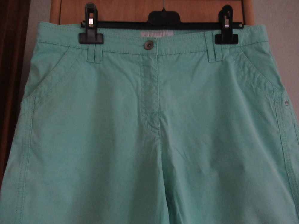 Short femme vert de marque BRAX Feel Good 42 Vêtements
