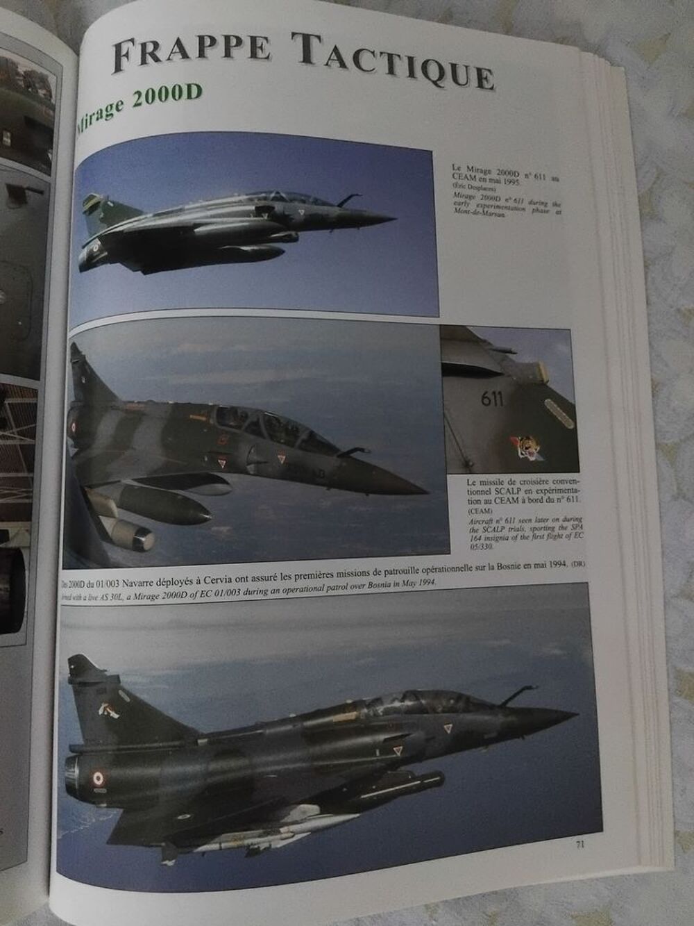 Mirage 2000. DTU Collection Check List N&deg; 2. Livres et BD