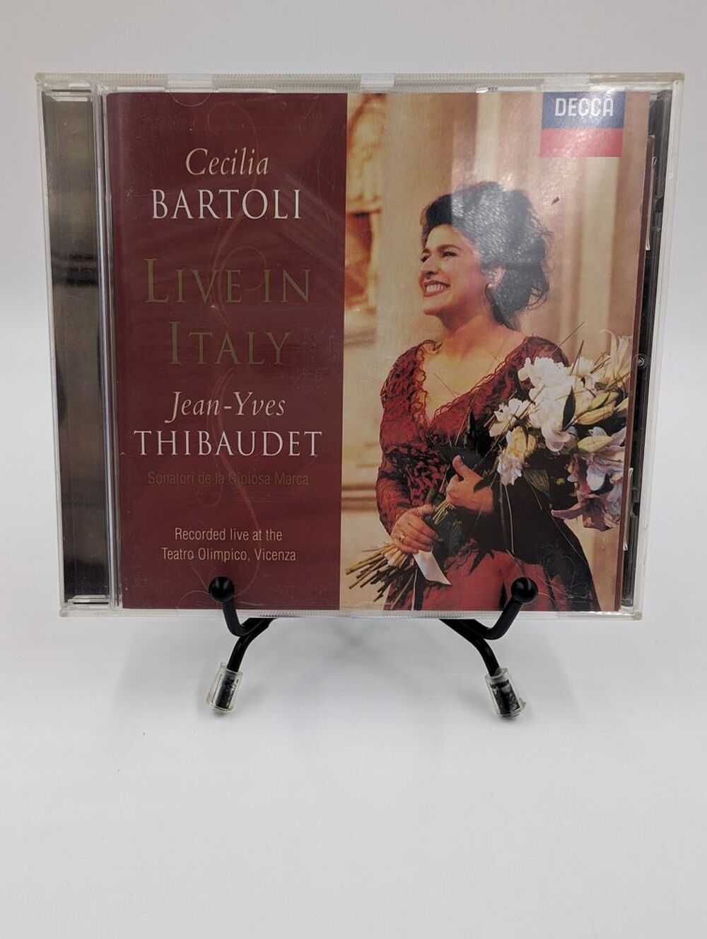 CD Musique Cecilia Bartoli Live in Italy Jean-Yves Thibaudet CD et vinyles