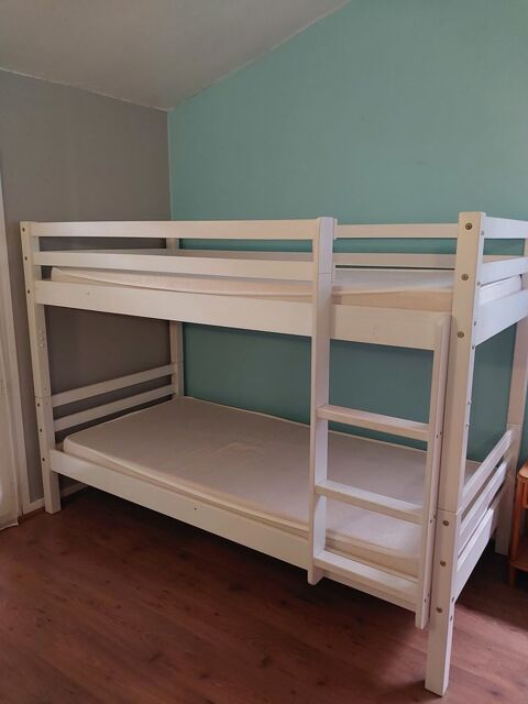 Lits superposés évolutifs + matelas 150 Villeneuve-Tolosane (31)
