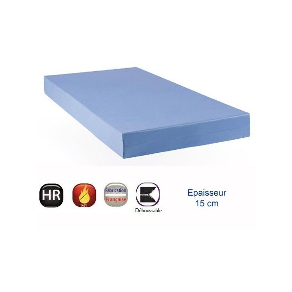 Matelas CAMIF collectivit&eacute; 90x190 Meubles