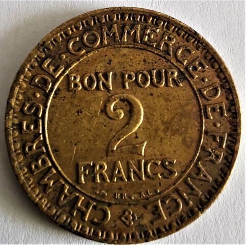 PIECE DE BON POUR 2 FRANCS  20 Challans (85)