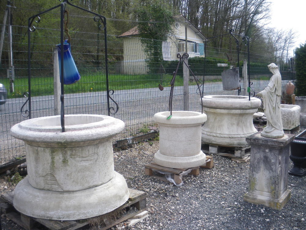Puits en pierre Décoration