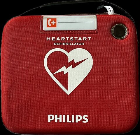 Philips HeartStart d&eacute;fibrillateur M5070A avec &eacute;tui, &eacute;lectrod 365 76530 Grand-couronne
