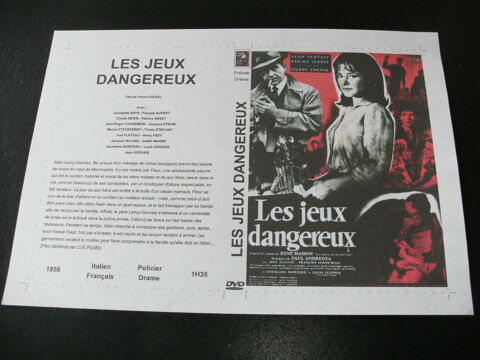 Film :   Les jeux dangereux   35 Saint-Mdard-en-Jalles (33)