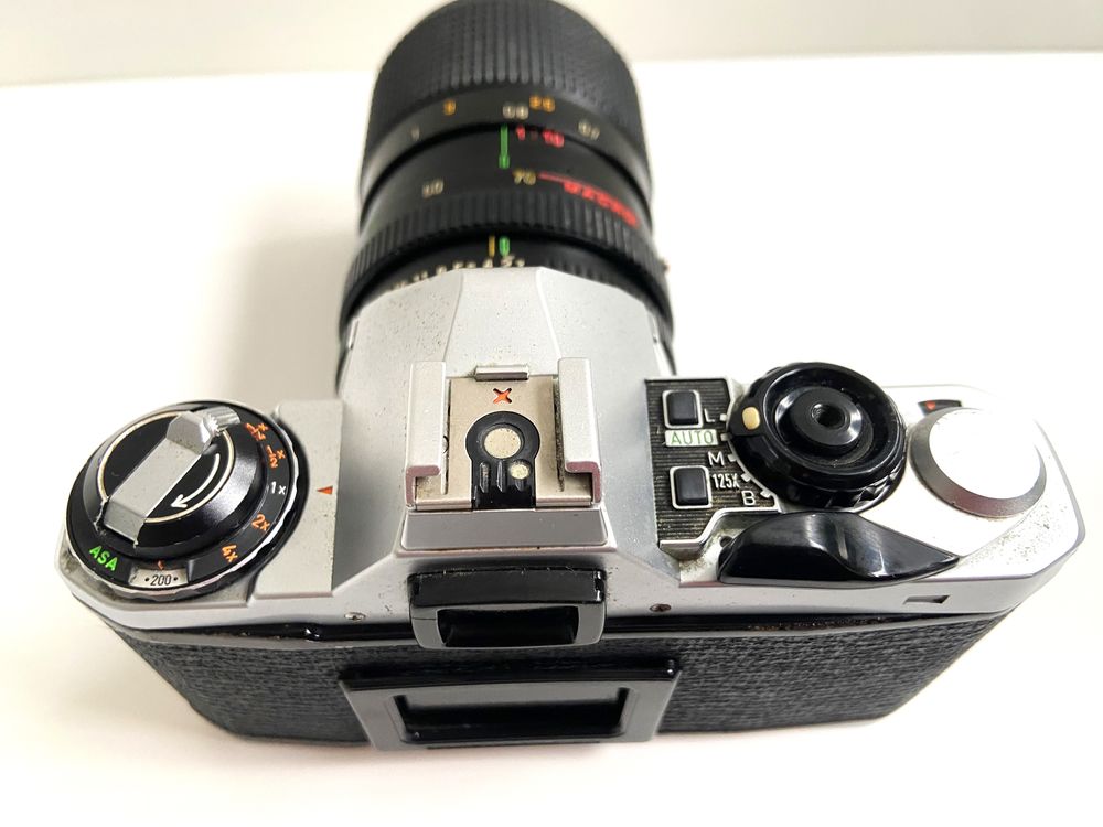 Ancien Appareil Photo Argentique PENTAX ME Super + Objectif Photos/Video/TV