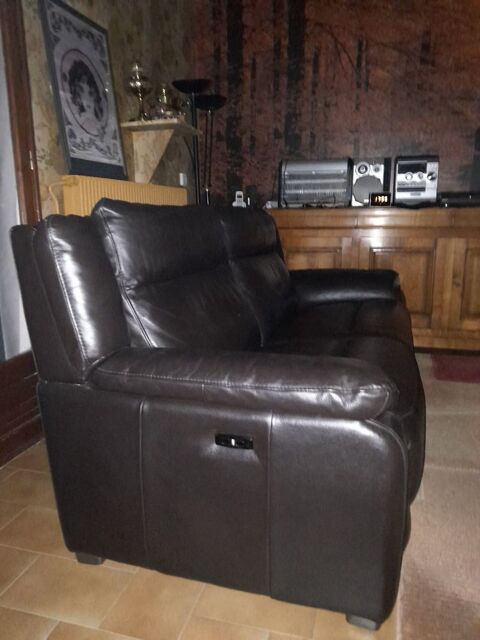 Canap� Cuir  Noir 350 Saint-Pierre-de-Clairac (47)