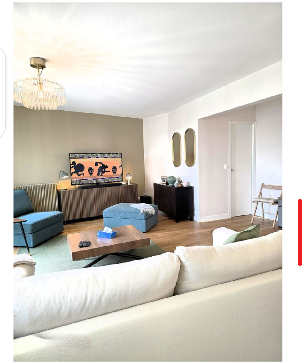 Location Appartement Sublime Appartement T2 loué avec parking Nanterre