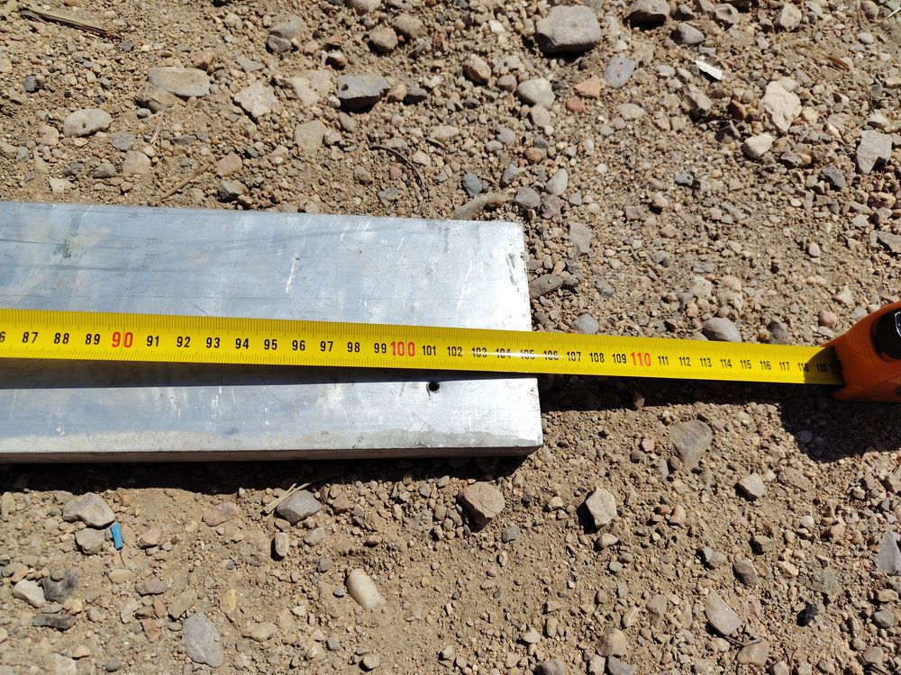 equerre aluminium1.5m x 1 m mondelin Bricolage