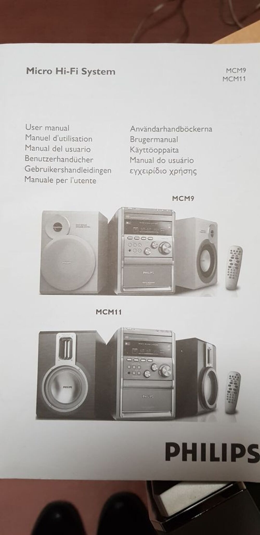 MINI CHAINE PHILIPS Electroménager