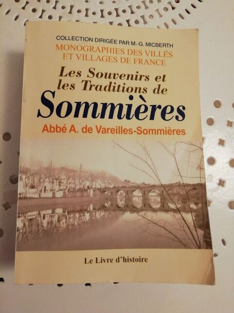 Monographie Traditions de Sommières du Clain par l'Abbé de V 55 Poitiers (86)