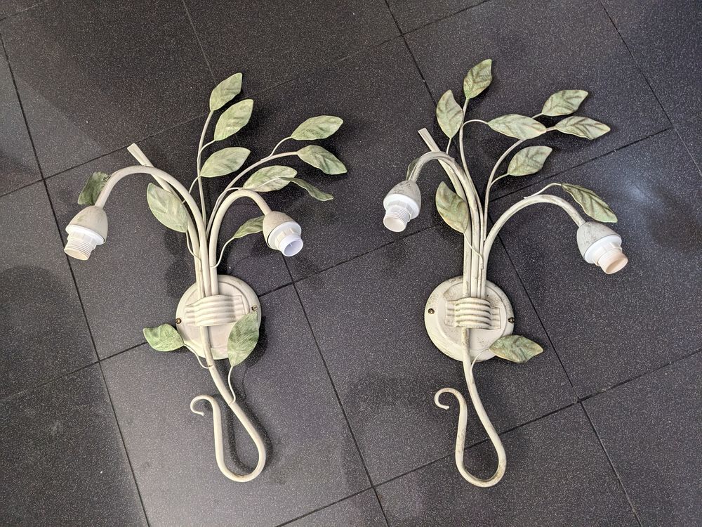 paire de 2 appliques d&eacute;cor de branches.
Frais de port et d'e Décoration