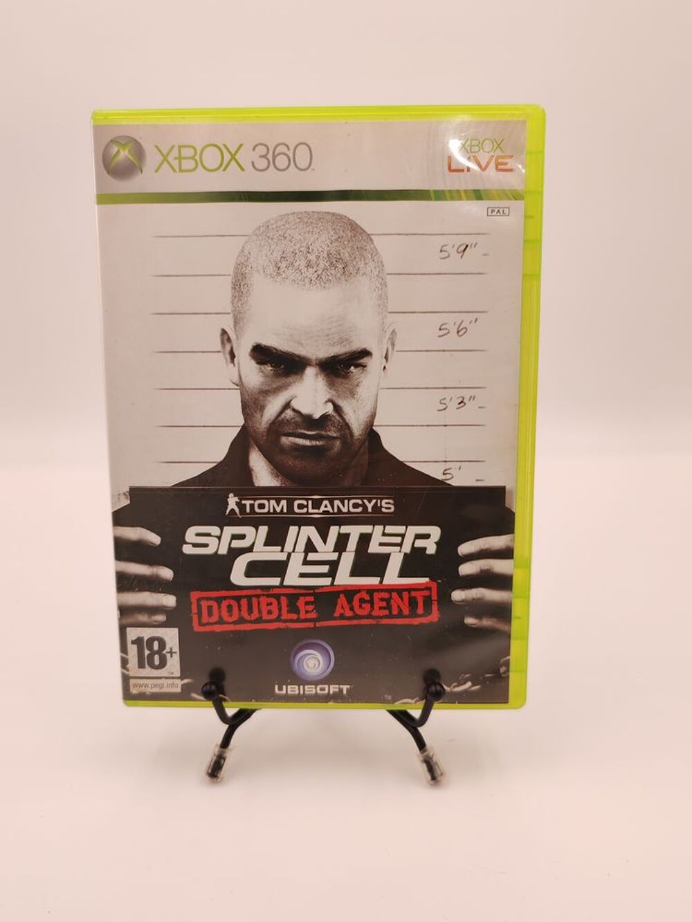 Jeu Xbox 360 Tom Clancy's Splinter Cell Double sans notices Consoles et jeux vidos