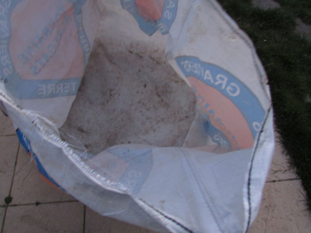 Grand sac pour d&eacute;chets vert Jardin