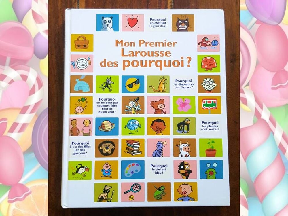 Lot 2 livres Larousse Apprentissage Enfant &agrave; partir de 6 ans Livres et BD