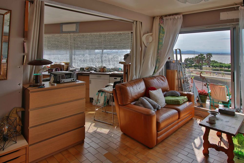 Vente Appartement Studio lumineux 36,78m² avec balcon, vue étang et locataire Palavas-les-flots