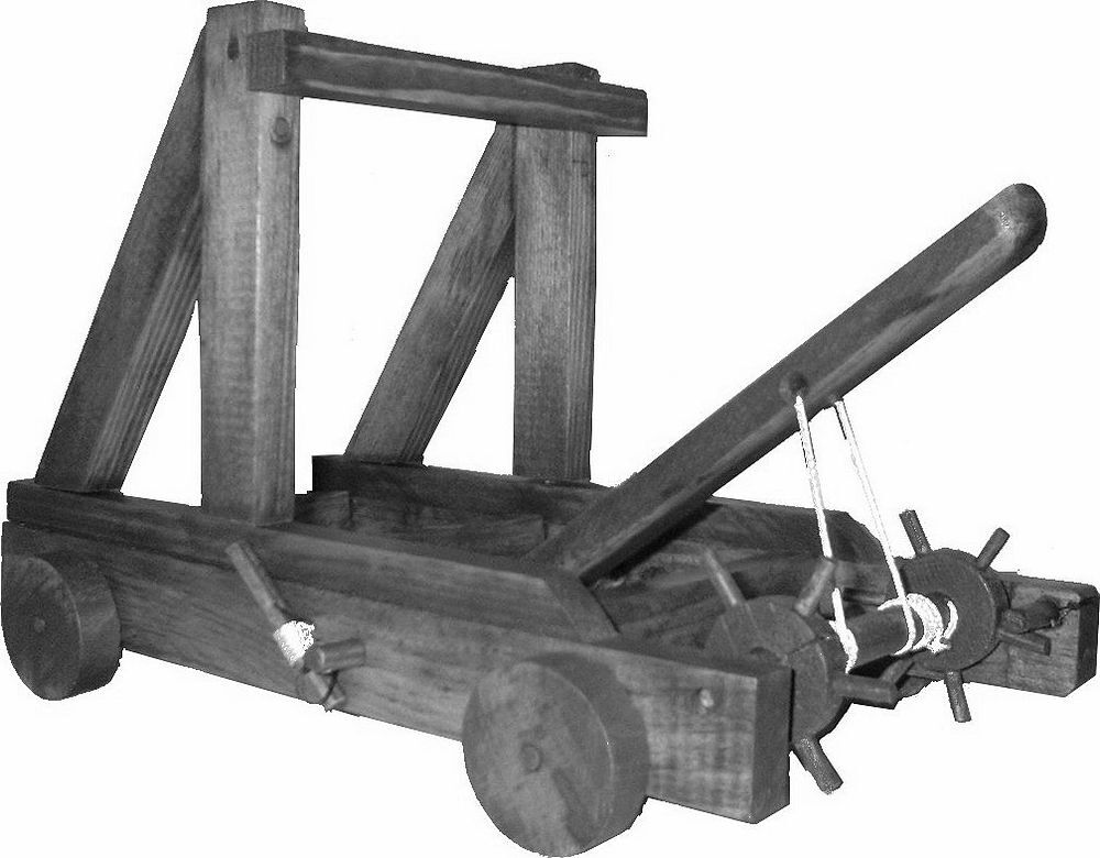 Maquette fonctionnelle de catapulte Jeux / jouets