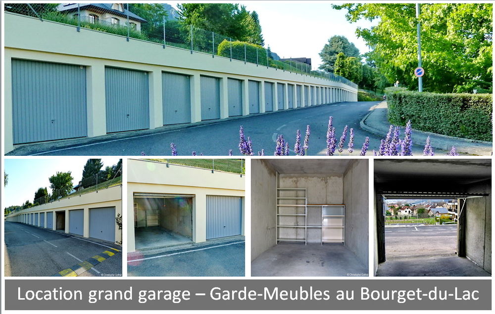 Location Parking/Garage grands garages au Bourget-du-Lac Le bourget-du-lac