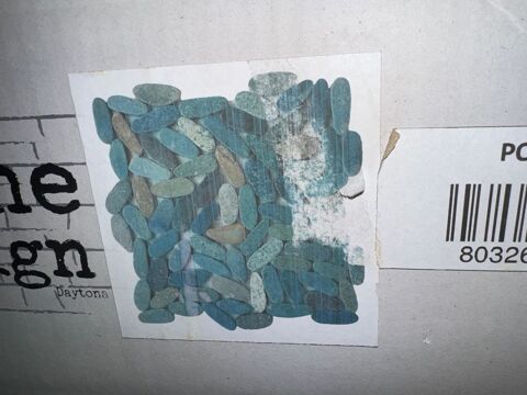 galets pour douche � l'italienne 140 Sainte-Rose (97)