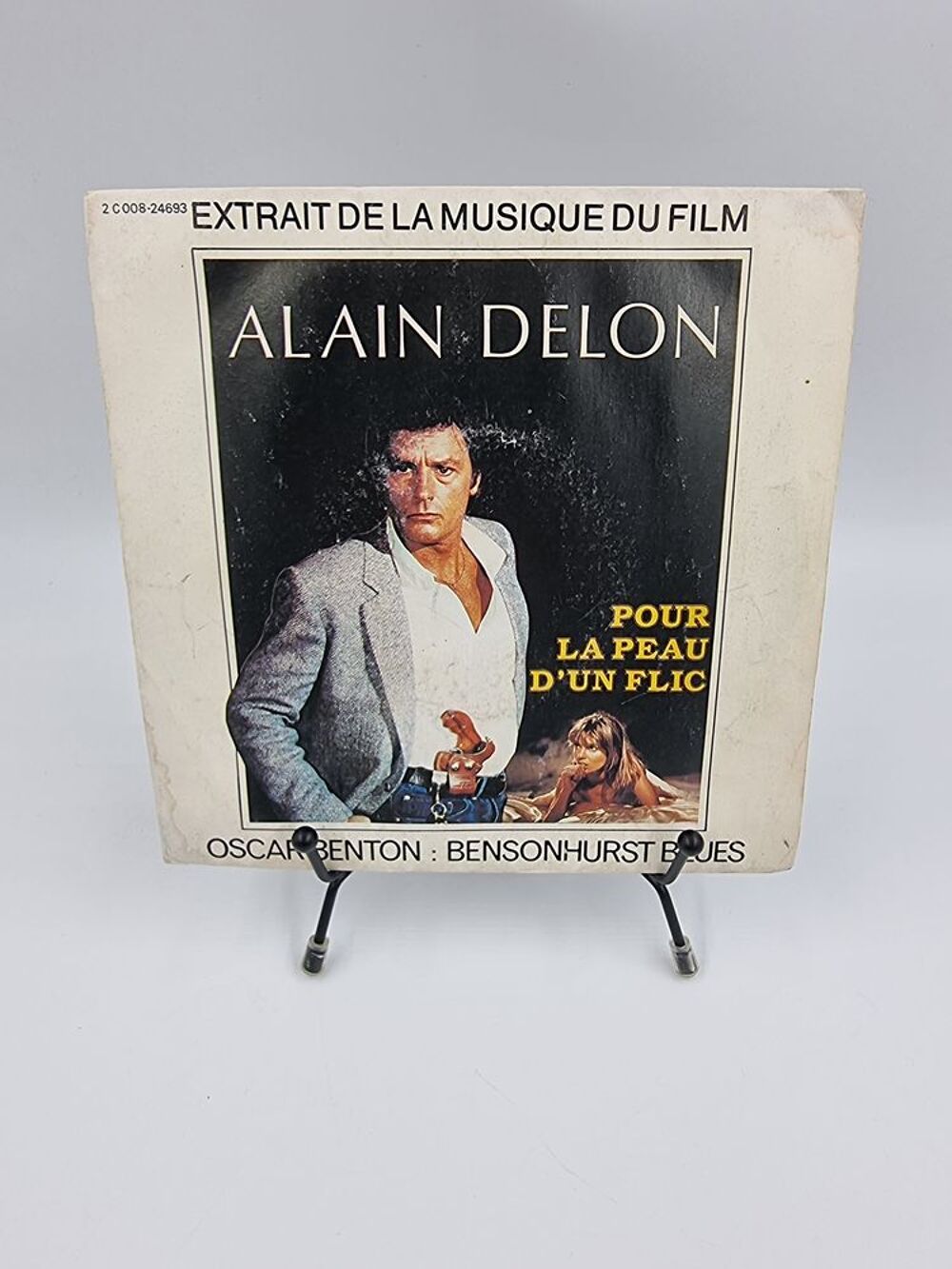 Vinyle 45 tours Alain Delon : Pour la Peau d'un Flic CD et vinyles