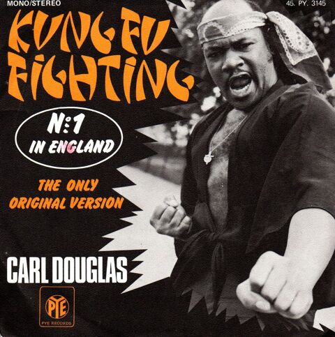 45trs  2titres carl DOUGLAS 0 Pontoise (95)