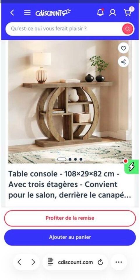 Console salon 80 Toul (54)