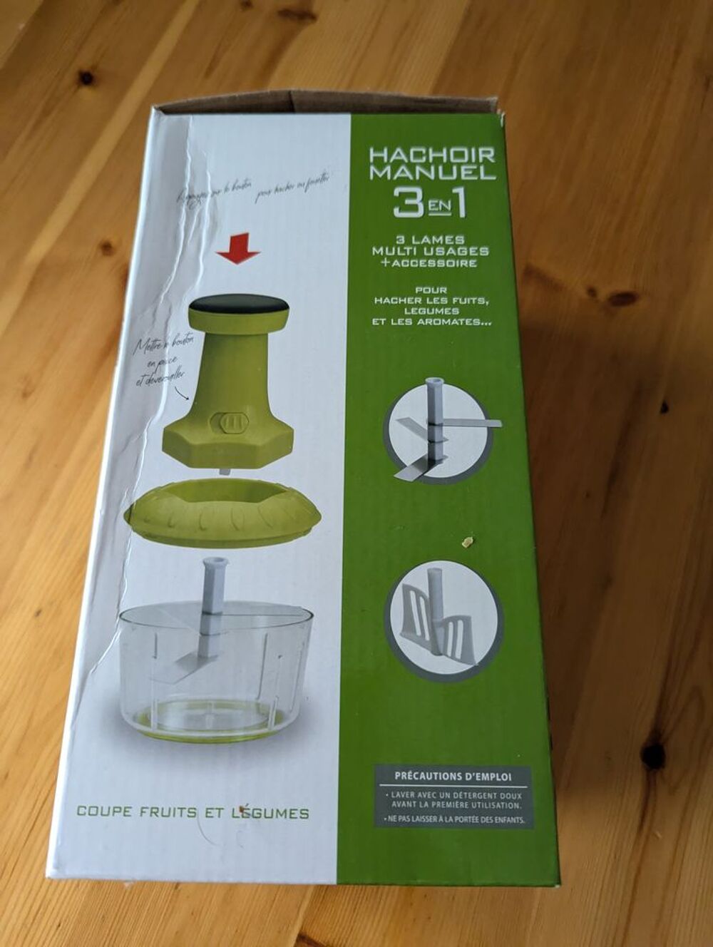 hachoir manuel 3 en 1 Cuisine