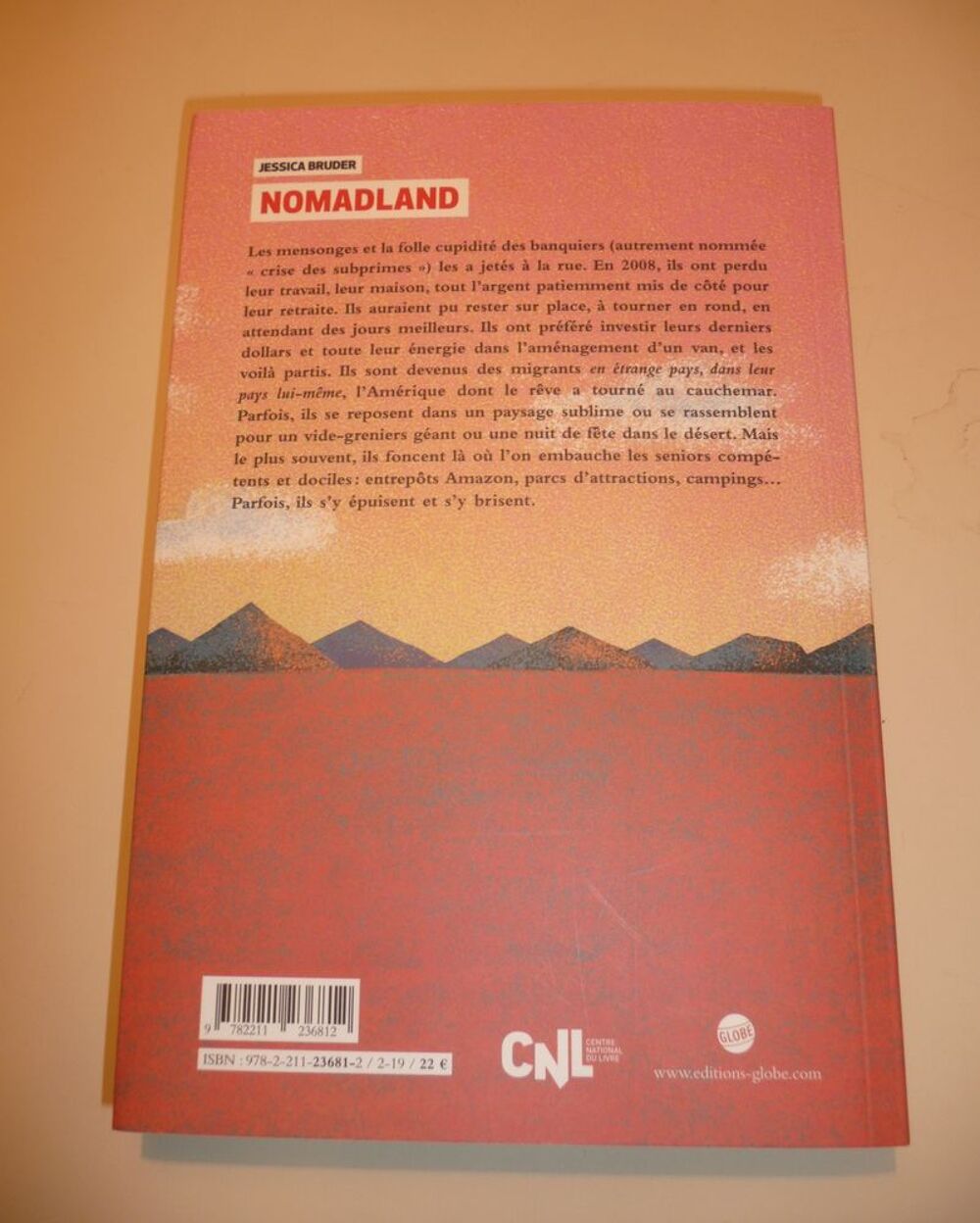 NOMADLAND de Jessica Bruder Livres et BD