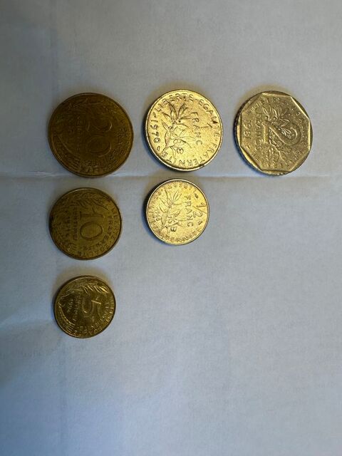 RECHERCHE PIECES DE FRANCS ET CENTIMES FRANCAISES 0 Saint-Jean-Cap-Ferrat (06)