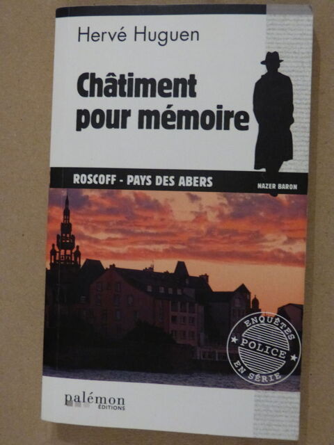 CHATIMENT POUR MEMOIRE  roman policier  BRETON PALEMON 5 Brest (29)
