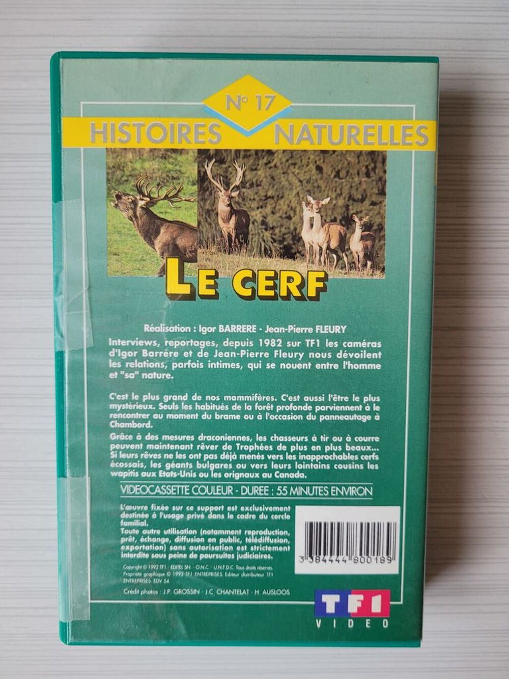 Lot de cassettes de chasse VHS ( 17 ) DVD et blu-ray