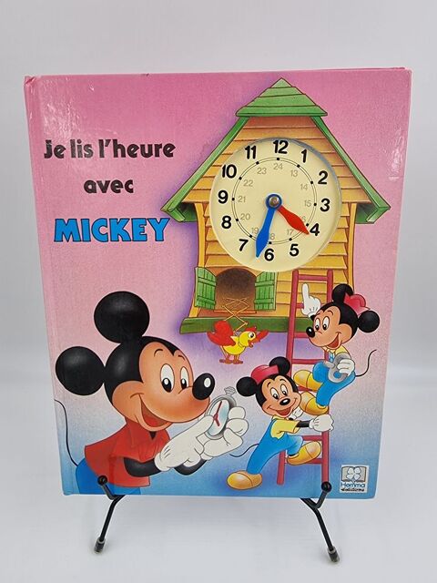 Livre enfant Je Lis l'Heure avec Mickey (Walt Disney) 1 Vulbens (74)