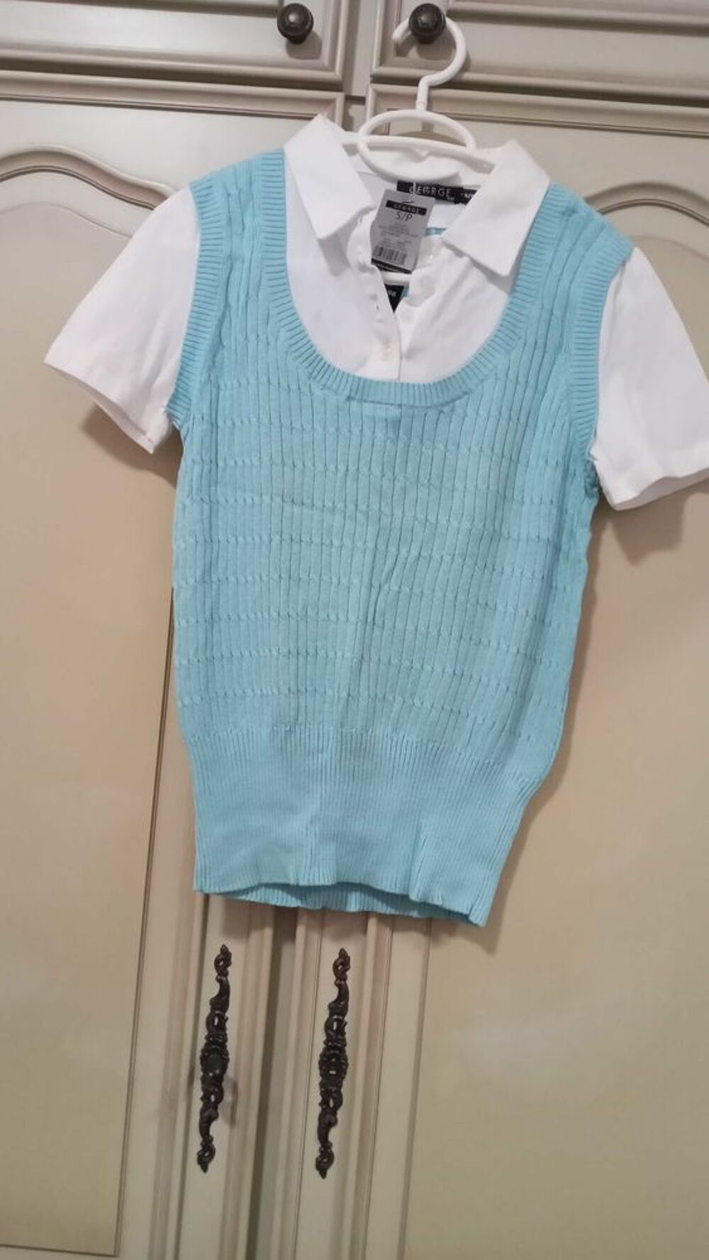 Haut gilet chemise Vêtements