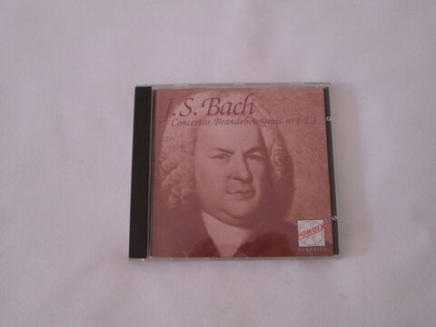 CD Bach - Concertos Brandebourgeois n 1 - 2 - 3  3 Cannes (06)