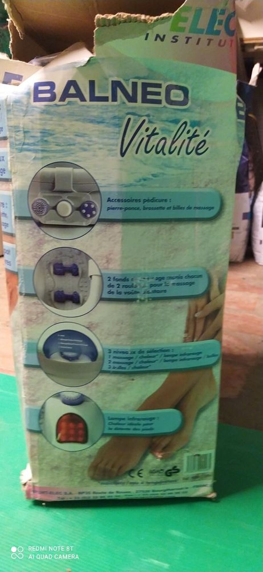 BALNEO POUR PIEDS SPORT ELEC Décoration
