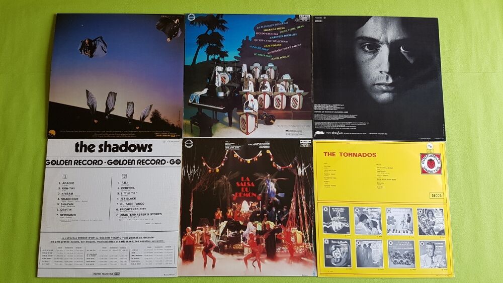 LES 33T PHOTO 18 CD et vinyles